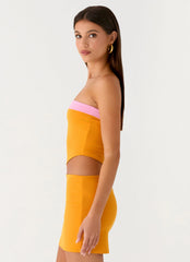 Ica Mini Dress - Orange