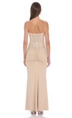 Athena Corset Maxi Dress