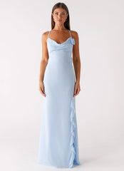 First Class Maxi Dress - Blue