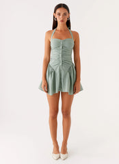 Fable Mini Dress - Sage