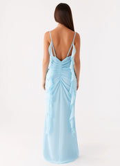 Jasmina Maxi Dress - Blue