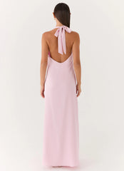 Chellie Wrap Maxi Dress - Pink