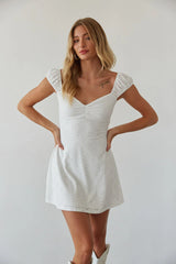 Aspen Eyelet Mini Dress