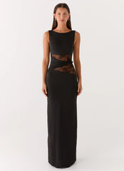 Karma Maxi Dress - Black