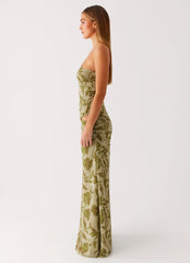 Georgiana Maxi Dress - Jade Fern