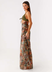 Overgrown Maxi Dress - Vintage Blossom