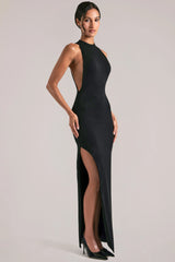 Sleeveless Maxi Dress in Black