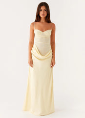 Romy Maxi Dress - Yellow
