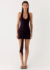 Vedetta Mini Dress - Black