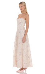 Liorenne Embroidered Maxi Dress
