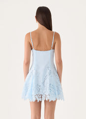 Florine Mini Dress - Blue