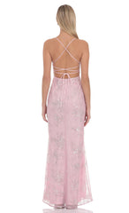 Lioréa Embellished Maxi Dress
