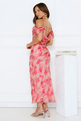 Lush Temptation Maxi Dress Pink