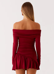 Grazia Mini Dress - Red