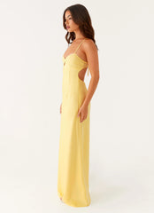 Joanie Maxi Dress - Yellow
