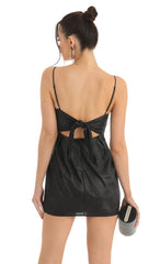 Glitter Dress in Black