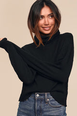 Trina Washed Black Button-Fly Flare Jeans