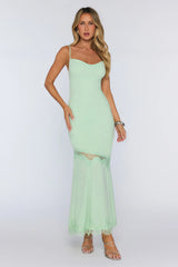 Soft Devotion Maxi Dress Mint