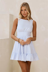 Ocean Soul Mini Dress Blue