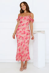 Lush Temptation Maxi Dress Pink