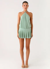 Mable Mini Dress - Green