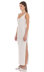 Audrey Sequin Maxi Dress
