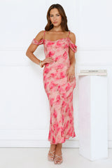 Lush Temptation Maxi Dress Pink