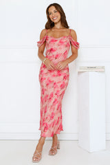 Lush Temptation Maxi Dress Pink